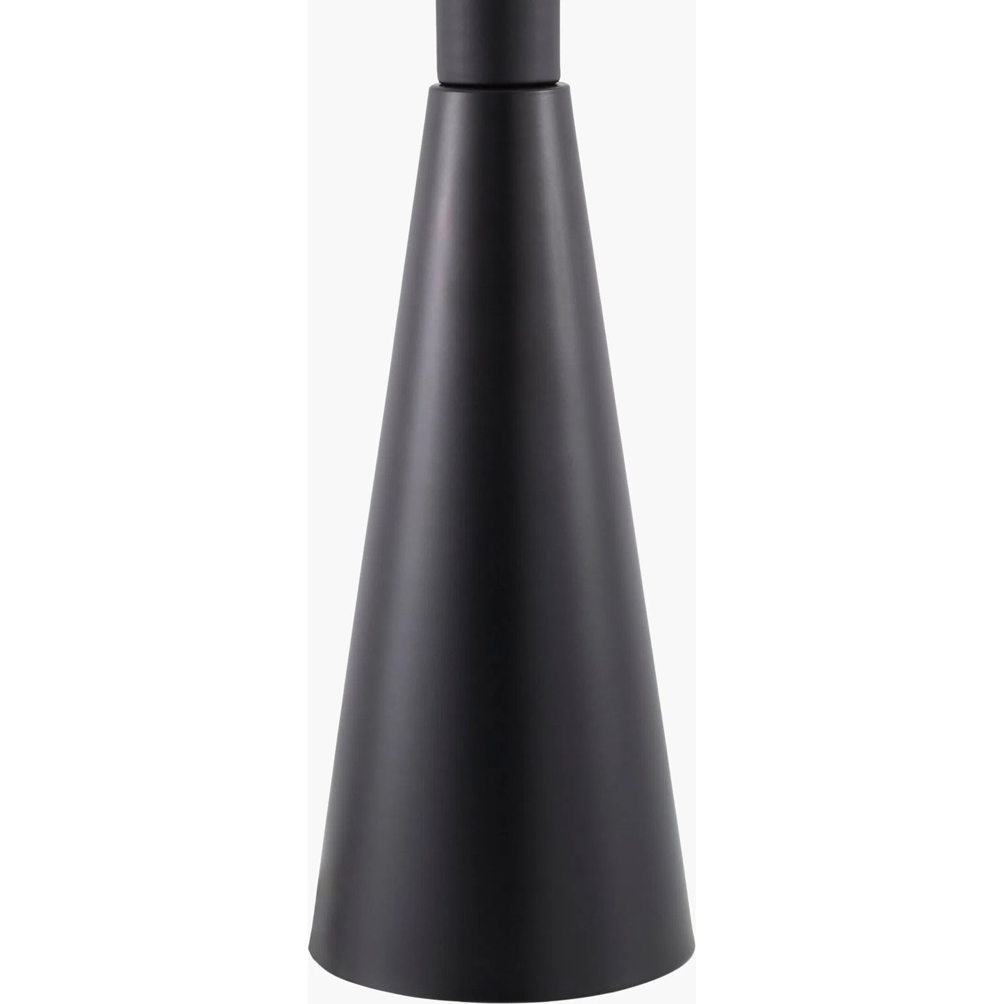 002 SI-2165541 | Closeup | Domea Accent Table Lamp by Surya in black and hand painted. Made from iron, metal in a modern style.