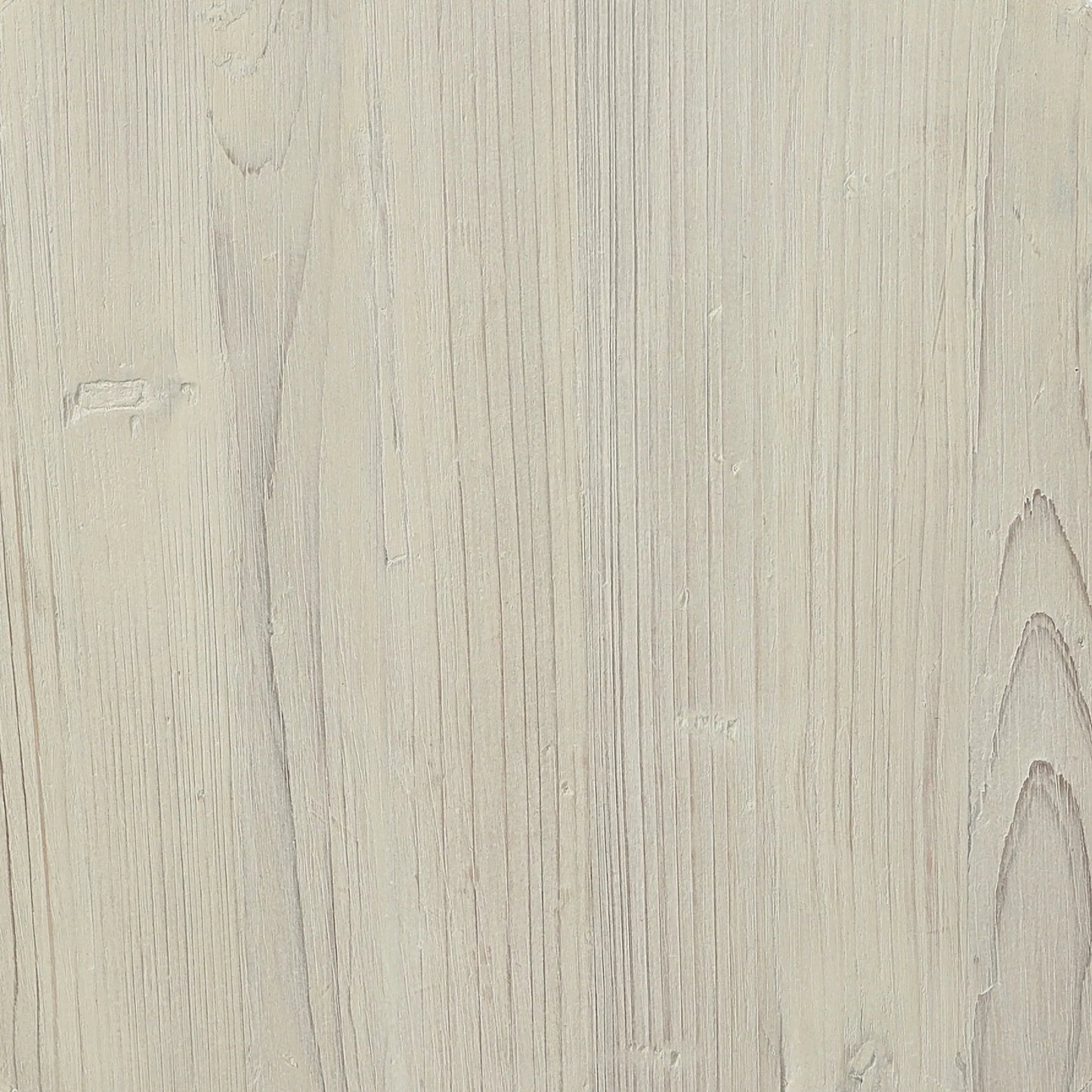 002 SI-2075448 | Closeup | Tacoma Reclaimed Side Table by Arch & Plane in white, silver and whitewash, brushed nickel finish. Made from reclaimed pine wood, metal in a modern style.