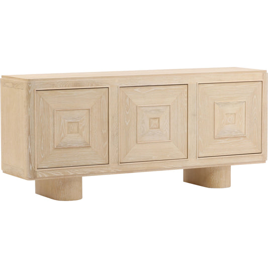 Williams Sideboard by Arch & Plane in light natural. Made from oak wood in a transitional style.