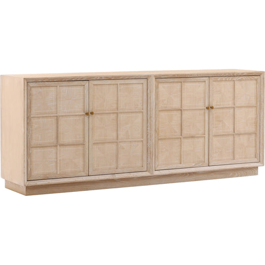 Durrant Sideboard by Arch & Plane in light natural. Made from oak wood in a transitional style.