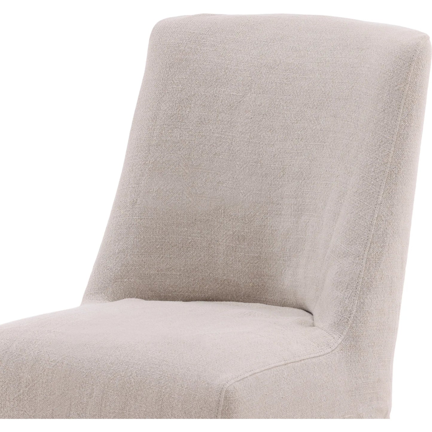003 SI-2350546 | Additional Silo | Craig Dining Chair by Arch & Plane in natural linen. Made from linen blend fabric in a unique style.