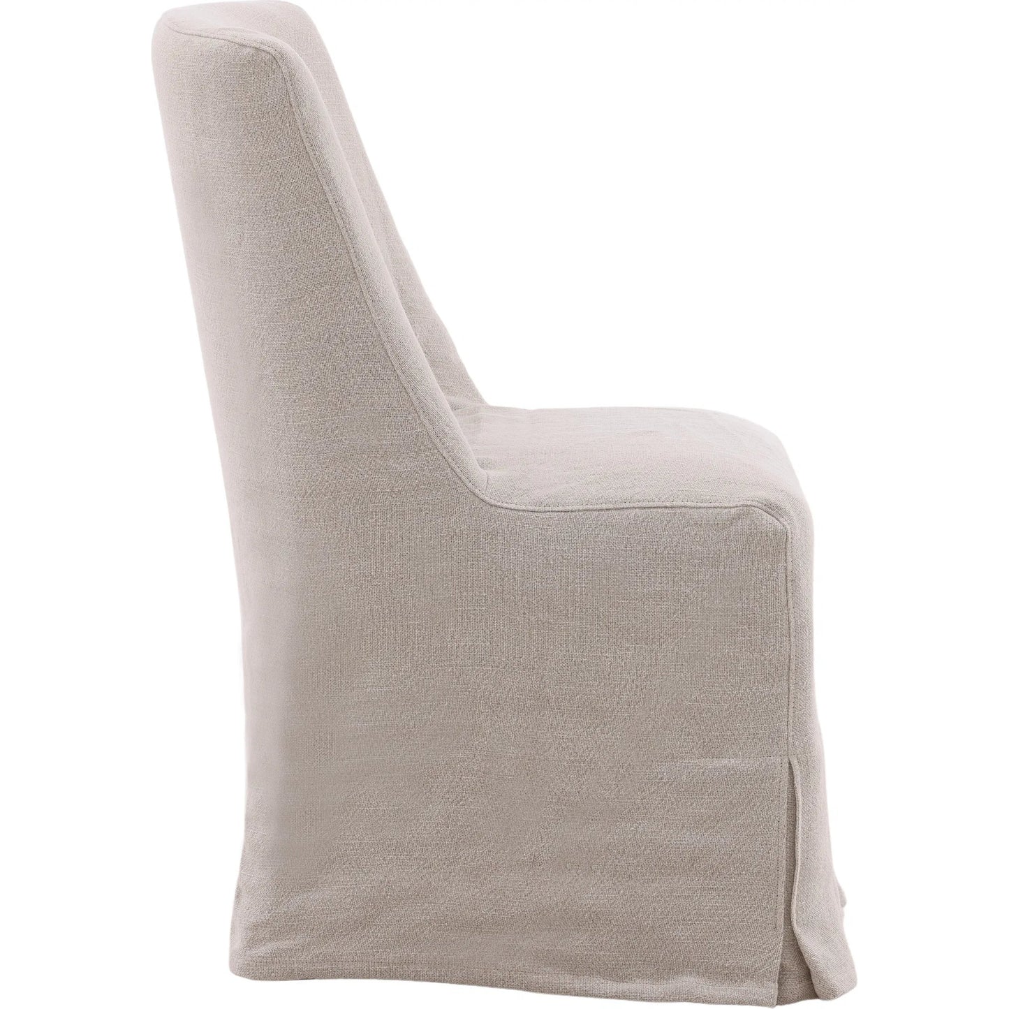 006 SI-2350546 | Additional Silo | Craig Dining Chair by Arch & Plane in natural linen. Made from linen blend fabric in a unique style.