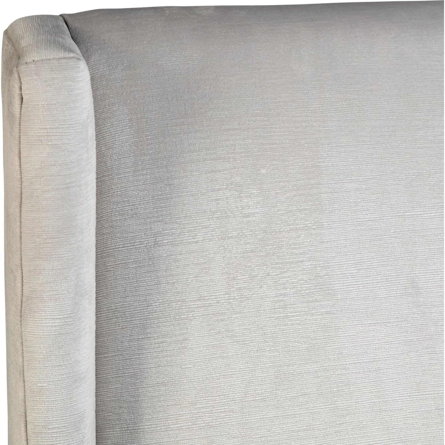 004 SI-1924372 | Closeup | Branden Velvet Parsons Side Chair by Arch & Plane in white sand, medium brown and fabric. Made from velvet in a modern style.