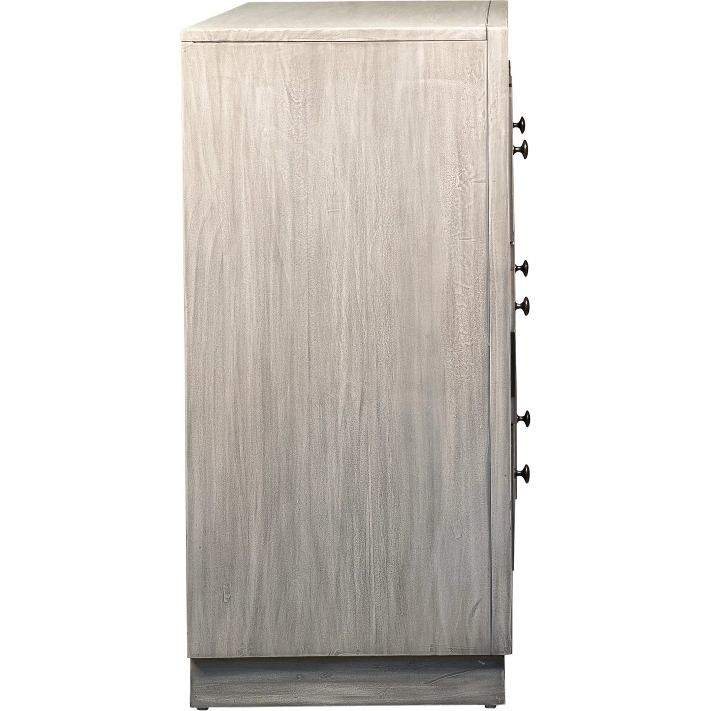 002 SI-2075455 | Additional Silo | Theia Dresser by Arch & Plane in white, grey and light grey wash finish. Made from pine wood in a modern style.
