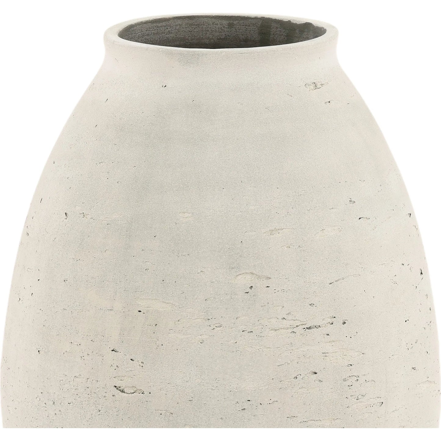 005 SI-2440535 | Closeup | Charon Vase by Arch & Plane. Made from cement in a transitional style.