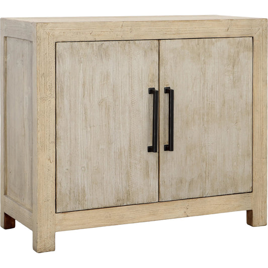 Merwin Sideboard by Arch & Plane in light, natural warm wash. Made from reclaimed pine wood in a transitional style.
