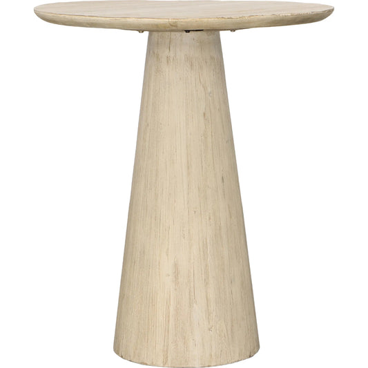 Ross Counter Table by Arch & Plane in light warm wash finish. Made from reclaimed pine wood in a transitional style.