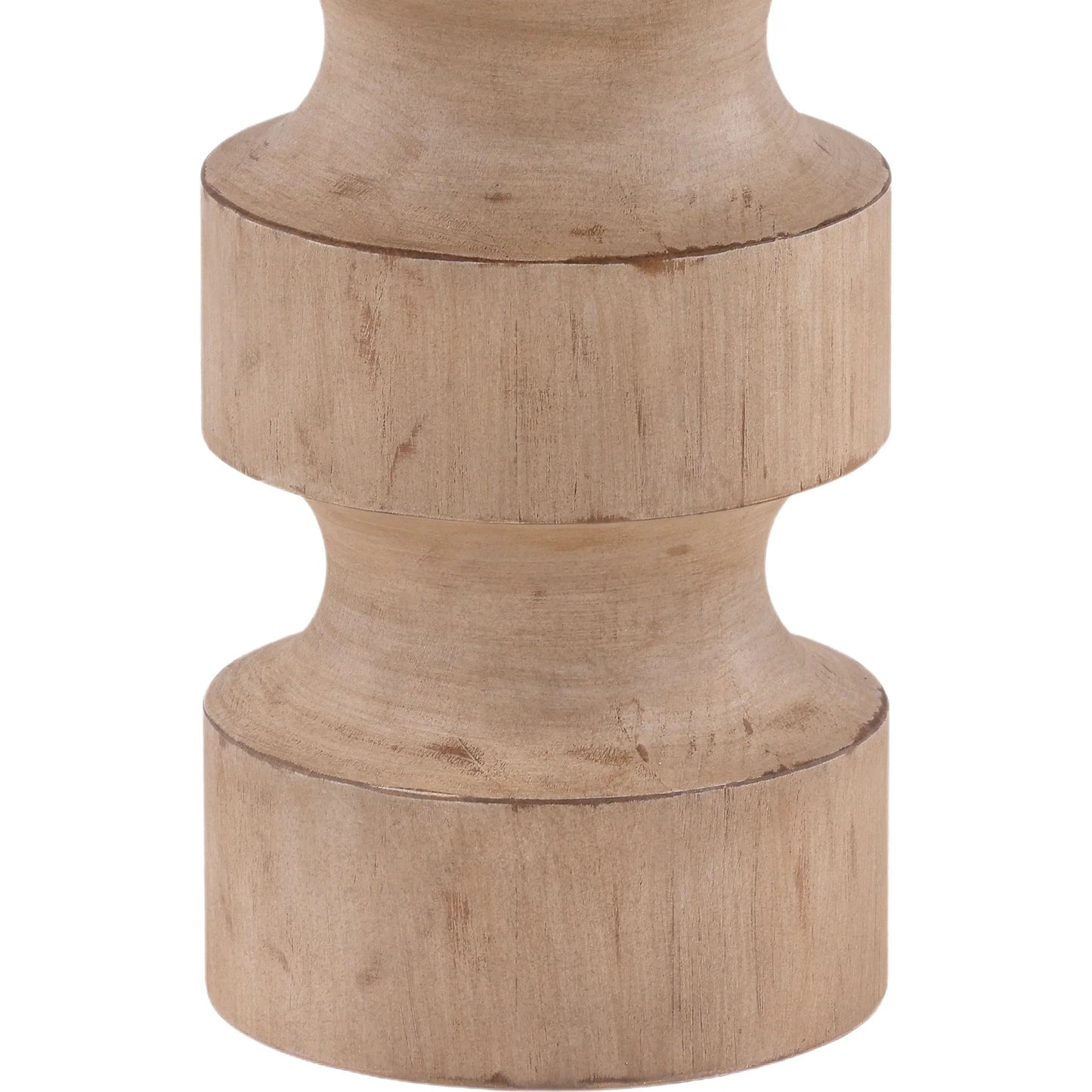 003 SI-2350799 | Closeup | Zita End Table by Arch & Plane in light warm wash. Made from reclaimed pine wood in a transitional style.
