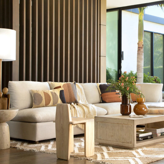 Bodhi Pillow by Arch & Plane in multicolor. Made from wool in a eclectic & global style.