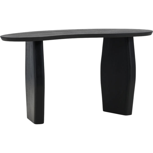 Jenny Console Table by Arch & Plane in black. Made from mango wood in a modern style.