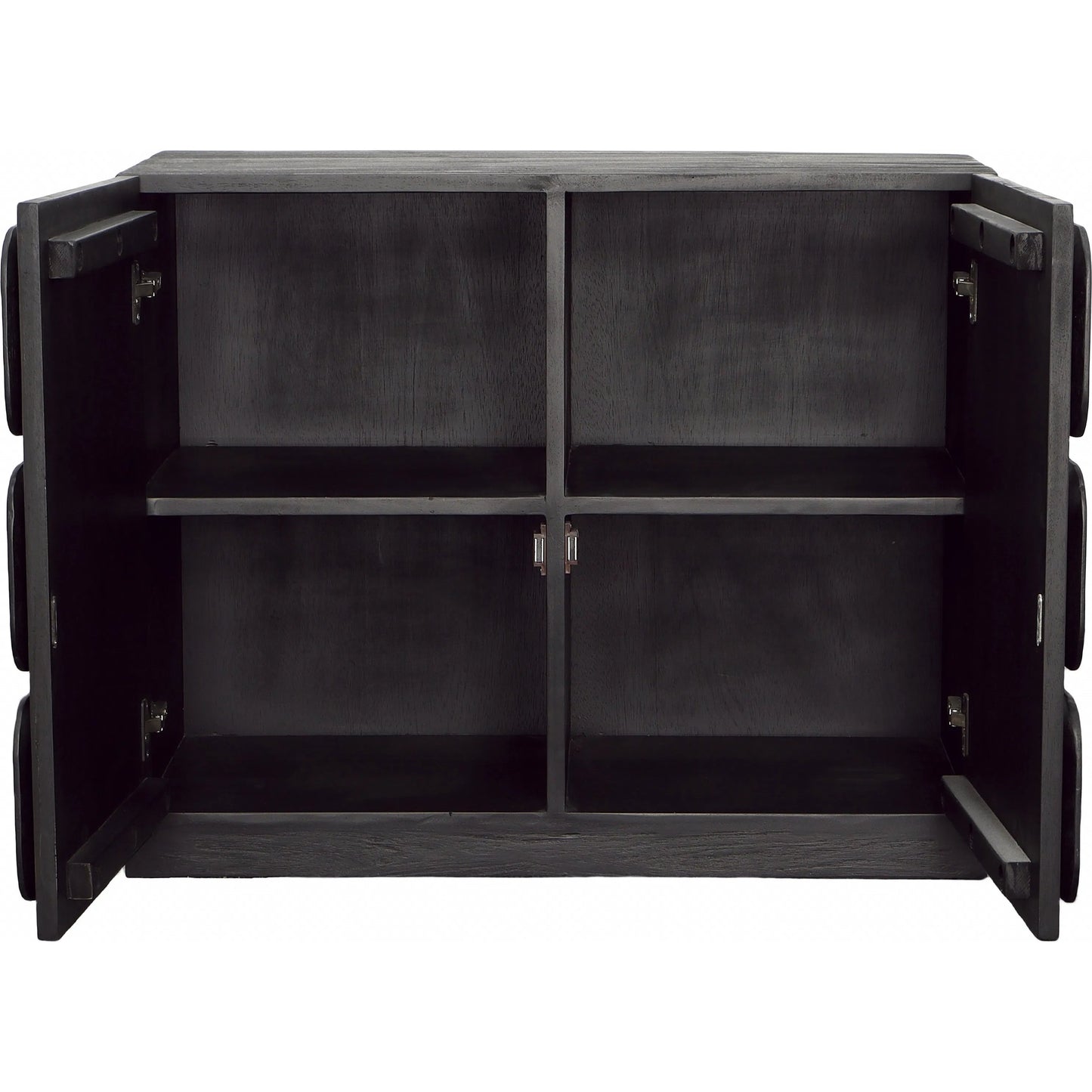 005 SI-2350870 | Additional Silo | Phoebe Sideboard by Arch & Plane in black finish. Made from mixed exotic wood in a modern style.