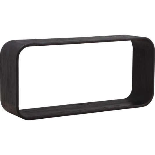 Jaimes Console by Arch & Plane in dark brown. Made from mindi wood in a modern style.