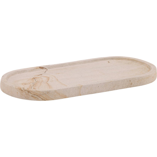 Nikolai Tray by Arch & Plane in natural. Made from palimanan stone in a transitional style.