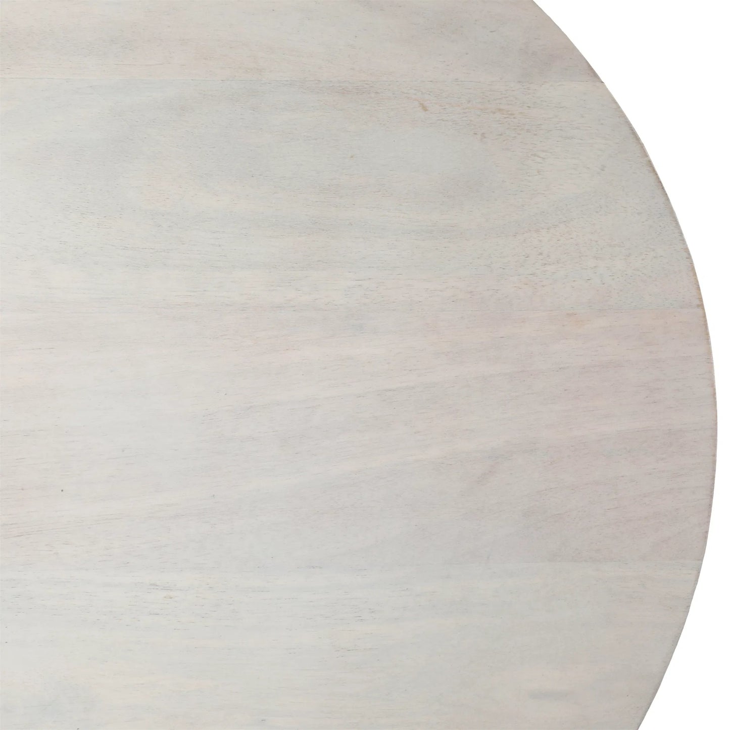 002 SI-2350965 | Closeup | Demetra End Table by Arch & Plane in whitewash. Made from mango wood in a transitional style.