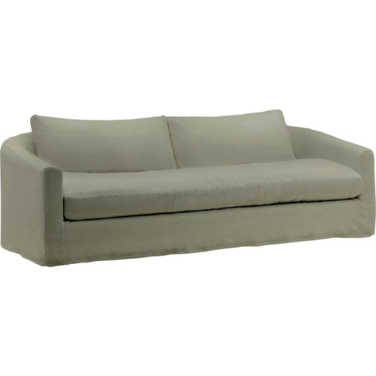 Florence Sofa, Slipcover Only by Arch & Plane. Made from 100% linen performance fabric in a eclectic & global style.