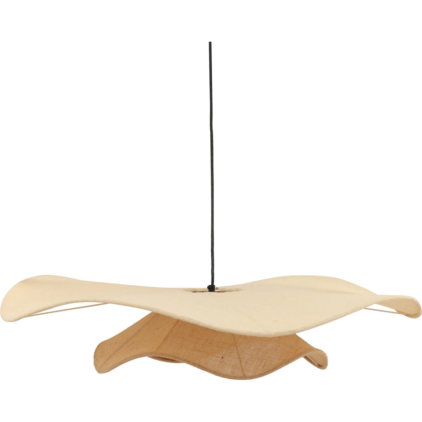001 SI-2533078 | Primary Silo | Mara Pendant by Arch & Plane in white natural. Made from cotton rope in a unique style.