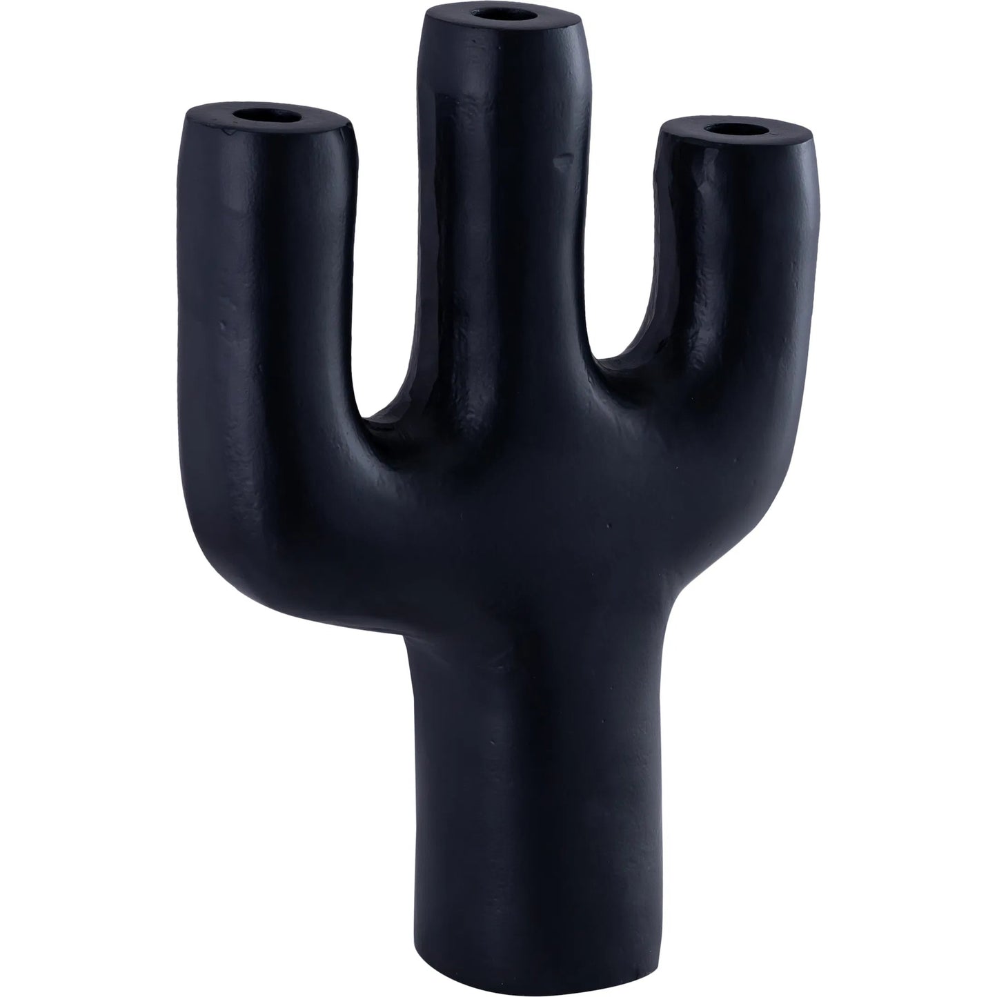 001 SI-2351139 | Primary Silo | Fran Candle Holder II by Arch & Plane in black finish. Made from aluminum in a modern style.