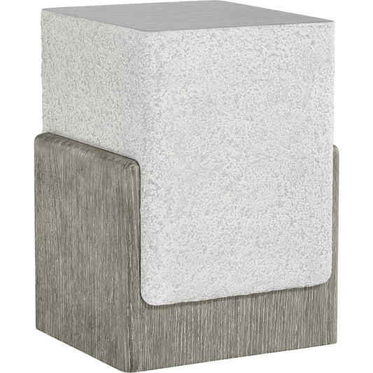 003 SI-2534109 | Primary Silo | Monolith Accent Table by Bernhardt in ivory. Made from wood, resin in a unique style.