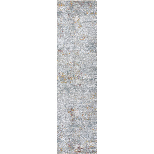 Dresden Rug - 32991 by Livabliss in gray, white, medium gray, light slate, mustard, rust. Made from main: 100% polyester in a unique style.