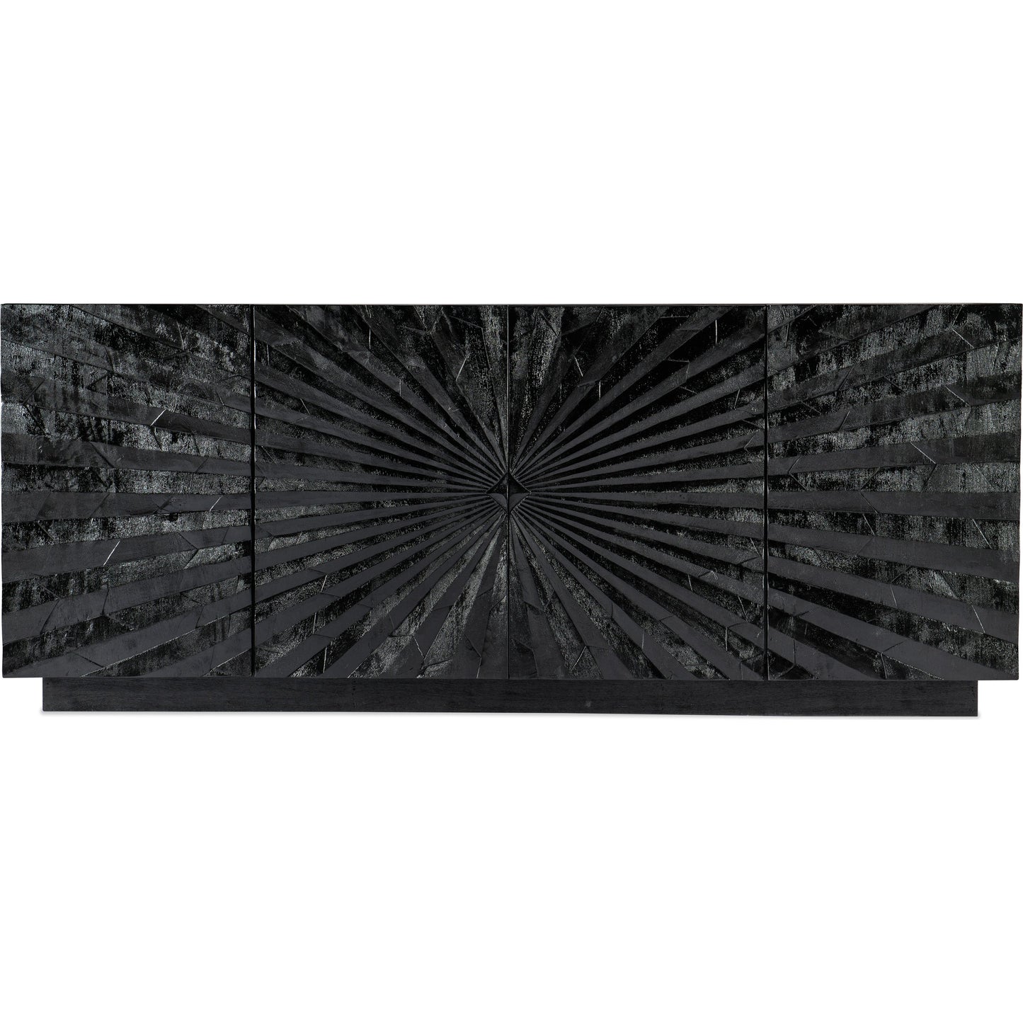 002 SI-1996319 | Additional Silo | Commerce & Market Open Space Entertainment Console by Hooker Furniture in black. Made from mango solids in a modern style.