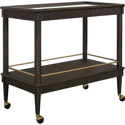 Dublin Classic Bar Cart by Worlds Away. Made from unique in a transitional style.