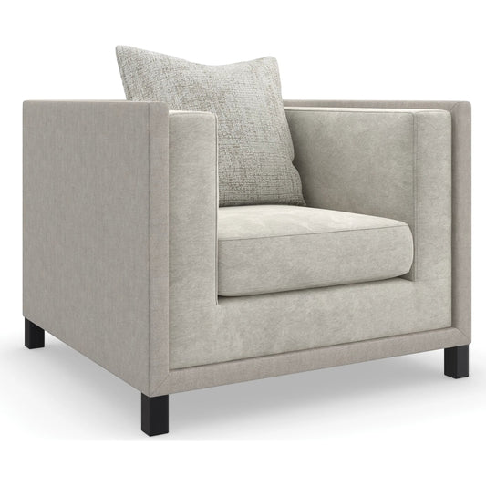 Tuxedo Chair by Caracole in brushed deep bronze. Made from unique in a eclectic & global style.