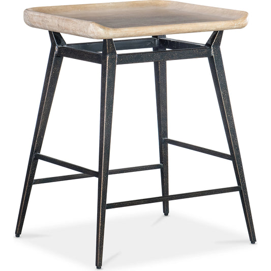 Retreat Stool by Hooker Furniture. Made from wood, metal in a modern style.