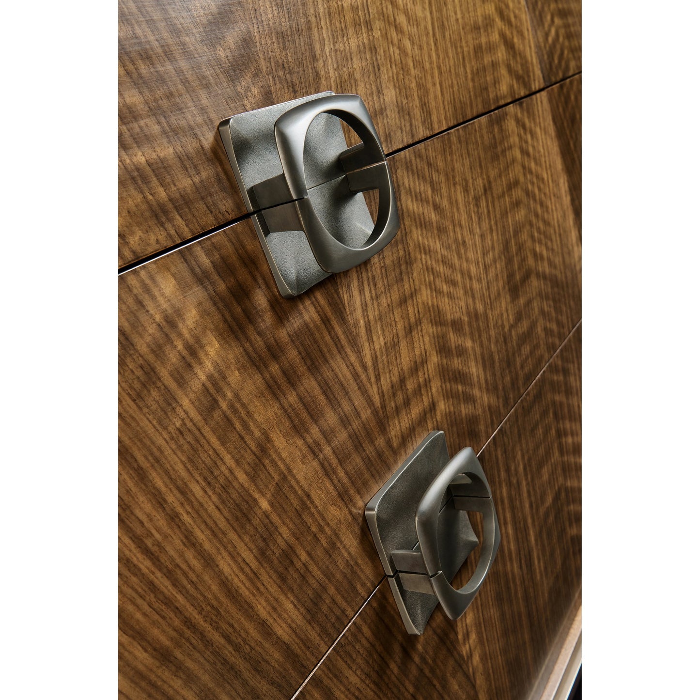 006 SI-1991094 | Additional Silo | Toulouse Dresser by Jonathan Charles in walnut. Made from walnut quarter figured veneer in a modern style.