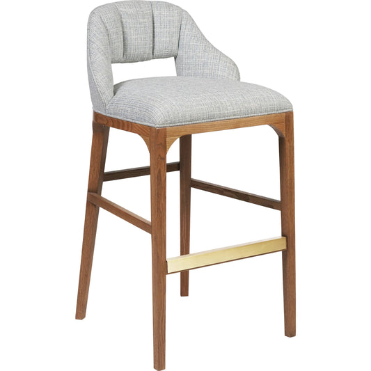 Inga Bar Stool by Currey and Company. Made from unique in a modern style.