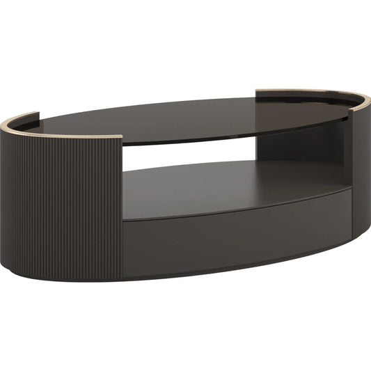 Love Oval Cocktail Table by Caracole. Made from unique in a modern style.
