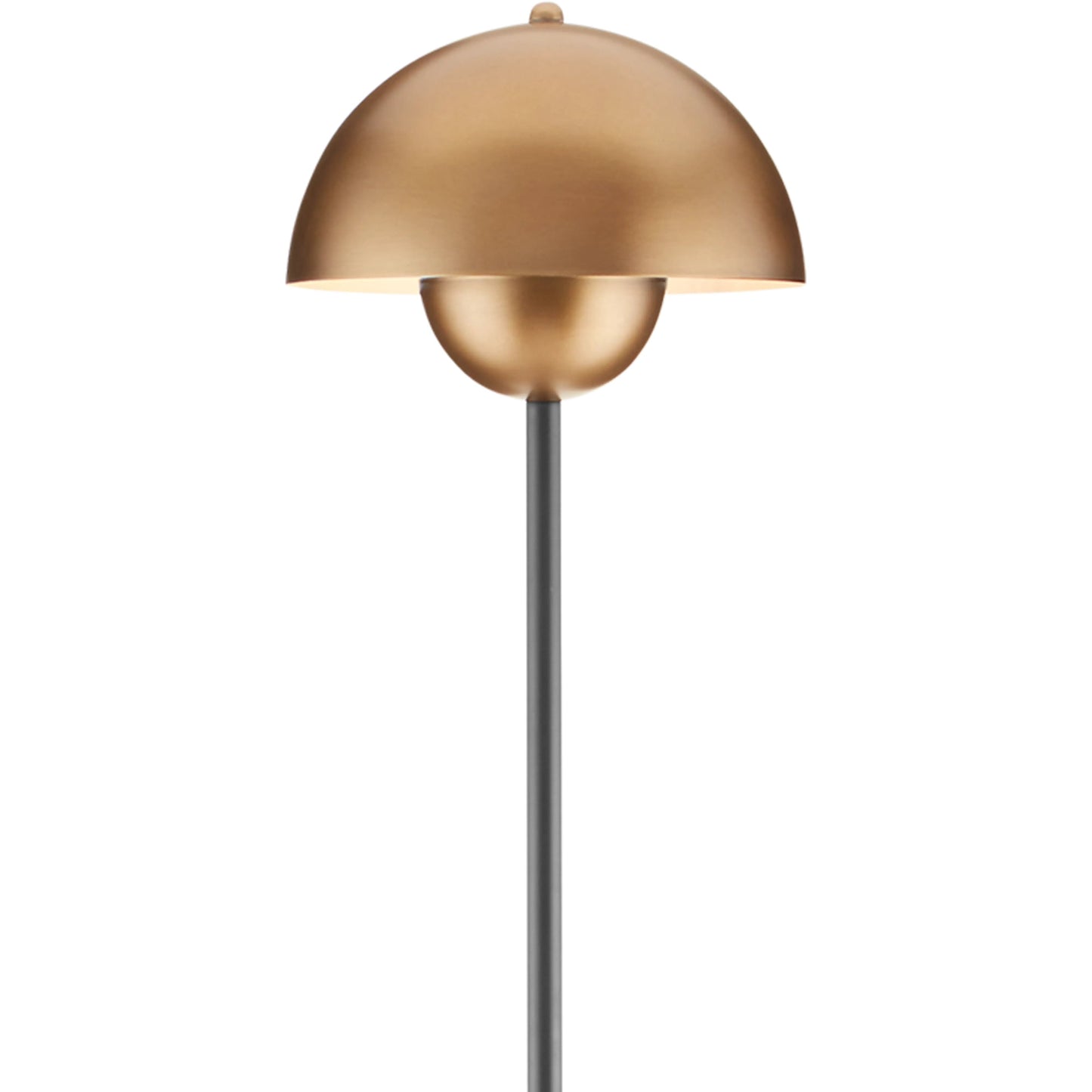 003 SI-1894378 | Closeup | La Rue Floor Lamp by Currey and Company in brushed brass, black. Made from metal, marble in a modern style.