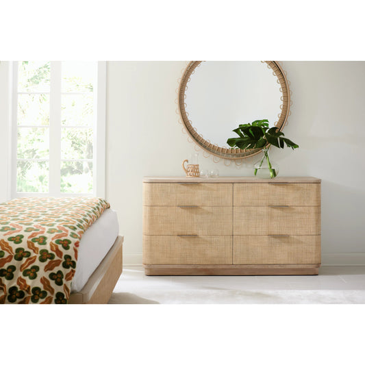 Water Vorticity Oval Rattan Mirror by Jonathan Charles in rattan. Made from rattan in a modern style.