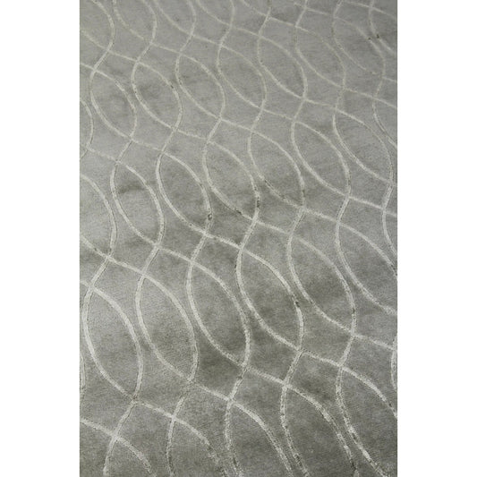 Metro Velvet EA019 Rug by Exquisite Rugs in blue. Made from wool, viscose in a unique style.