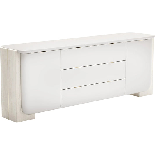 Overlap Sideboard by Caracole. Made from unique in a transitional style.