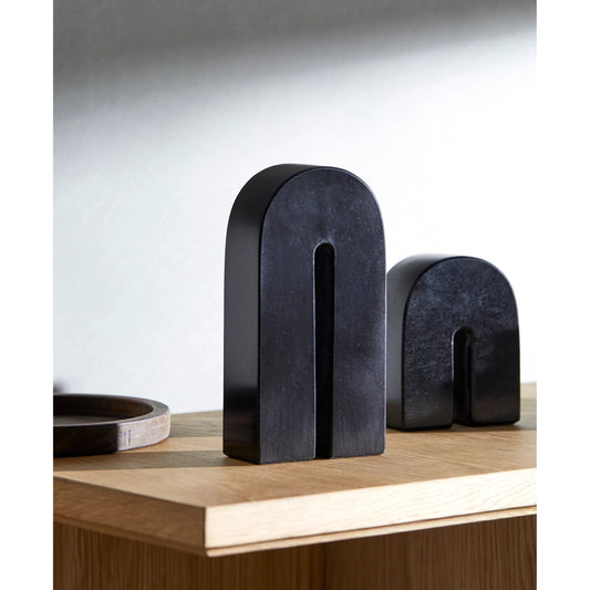 Calenzana Decorative Sculpture - 540621 by Surya in natural. Made from marble in a modern style.