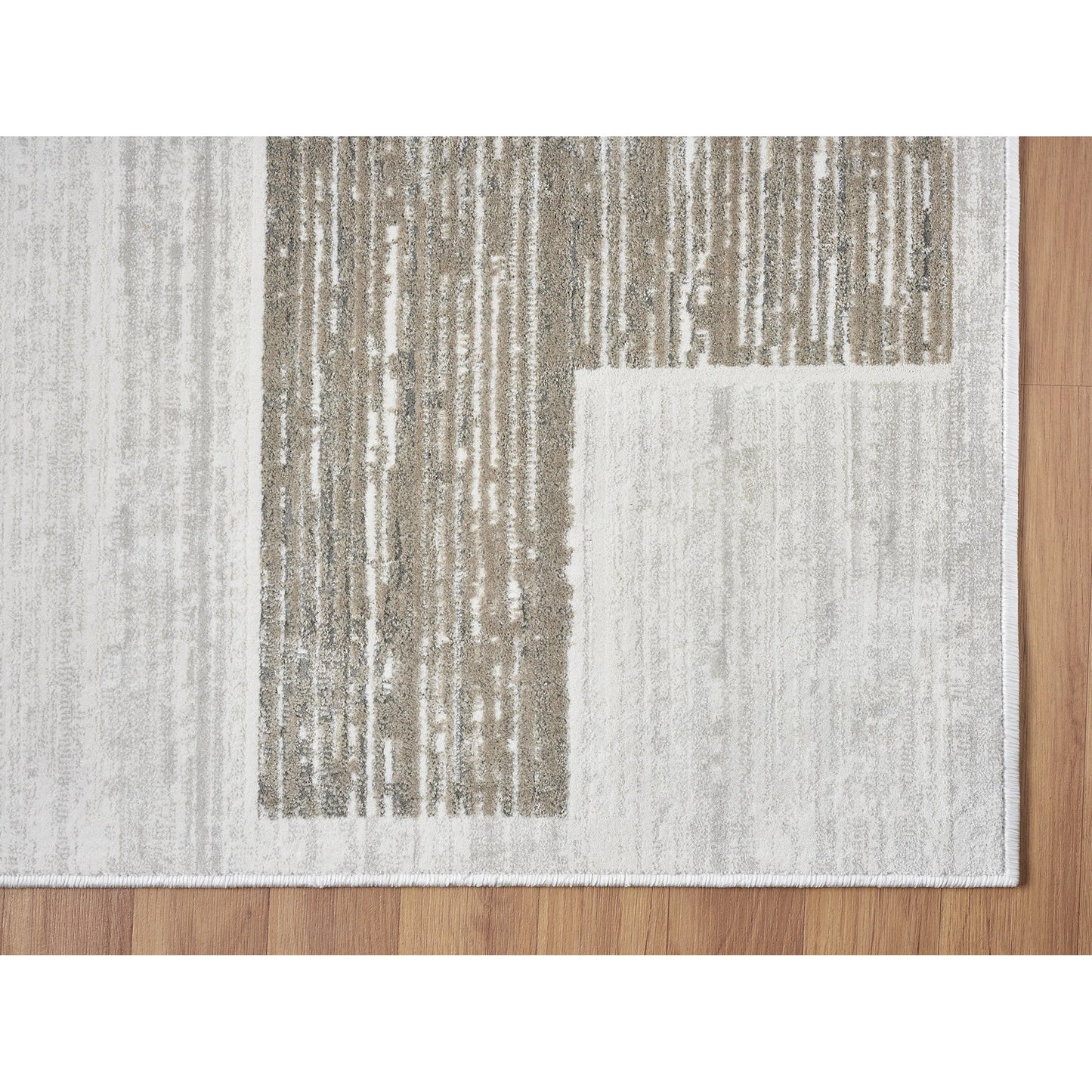 009 SI-2633678,SI-2633679,SI-2633680,SI-2633681,SI-2633682,SI-2633683 | Closeup | Ember Rug - EB2001 by Kalaty in grey. Made from polyester in a unique style.