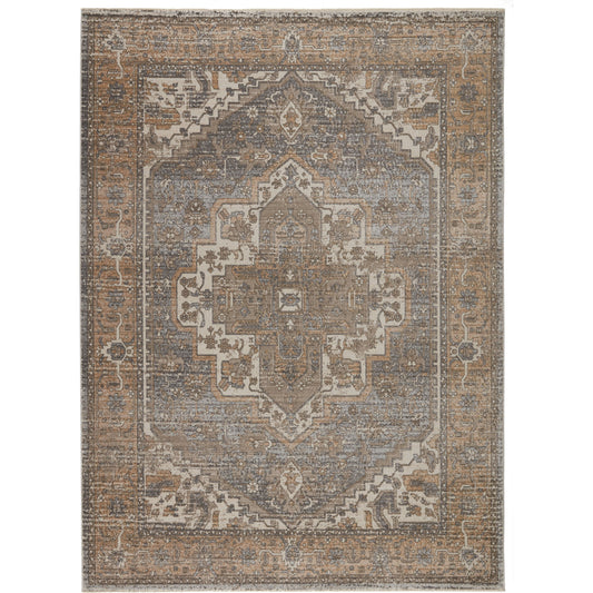 En Blanc EBC05 Rug by Jaipur Living in tan, gray. Made from unique in a unique style.