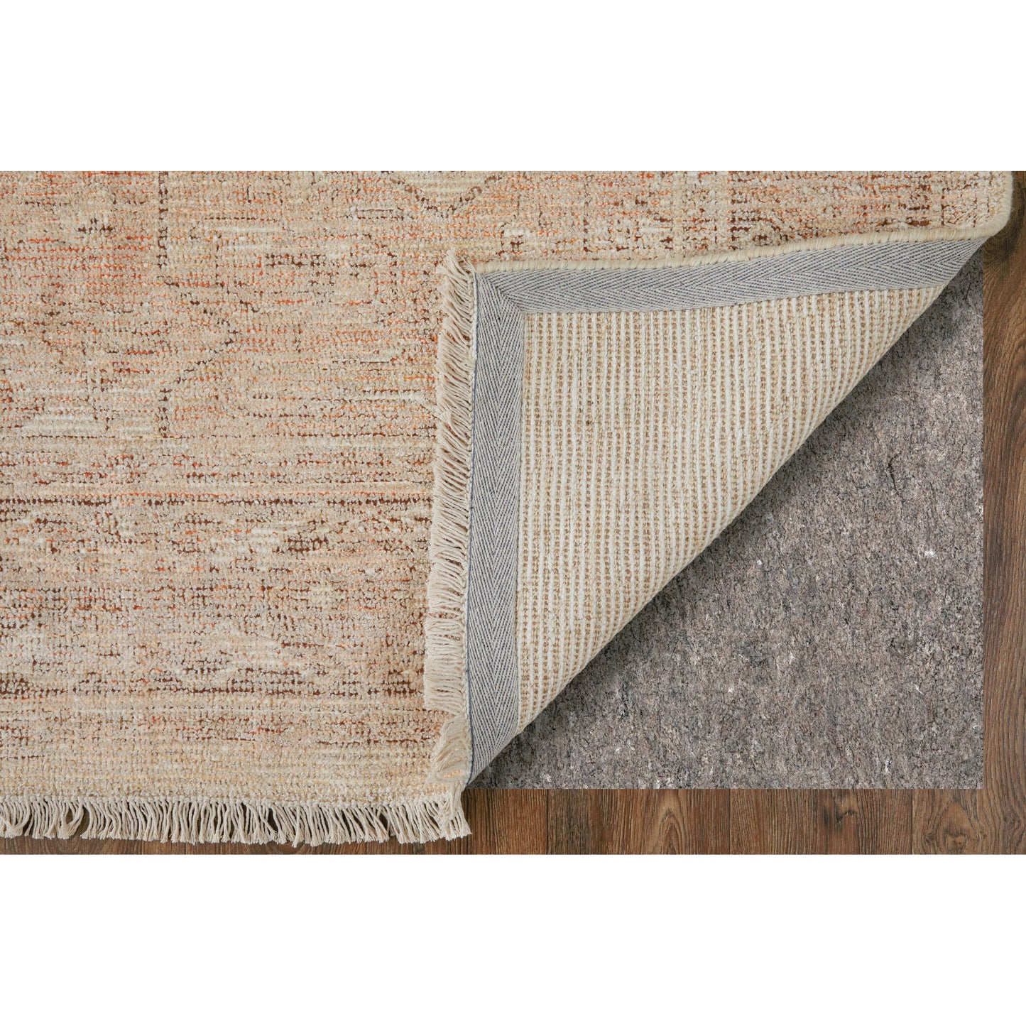 003 SI-2158705,SI-2158706,SI-2158707,SI-2158708,SI-2158709,SI-2158710 | Closeup | Caldwell Rug - 8798977F by Feizy in orange, tan, ivory. Made from wool, viscose in a unique style.
