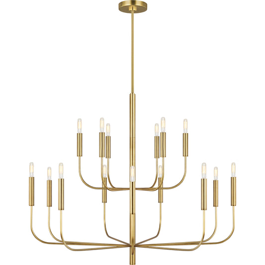 001 SI-2234713 | Primary Silo | Brianna Large Two-Tier Chandelier by Visual Comfort & Co.. Made from steel in a modern style.