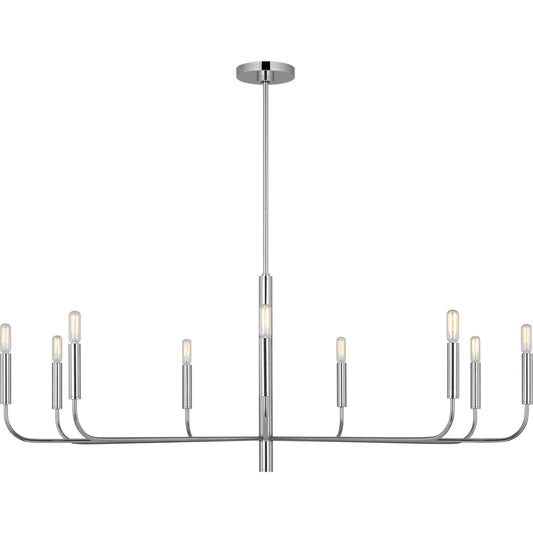 001 SI-2237691 | Primary Silo | Brianna Wide Chandelier by Visual Comfort & Co.. Made from steel in a modern style.