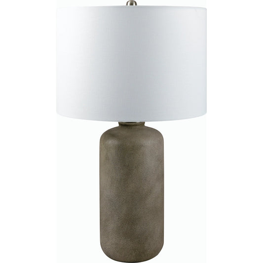 Eclat Table Lamp- 531729 by Livabliss. Made from ceramic, linen, polyester, iron in a modern style.