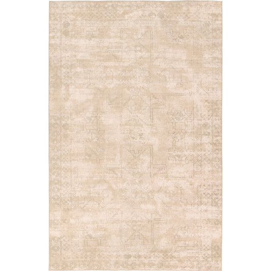 Edage EDA04 Rug by Jaipur Living in tan, cream. Made from 70% jute, 30% polyester in a unique style.
