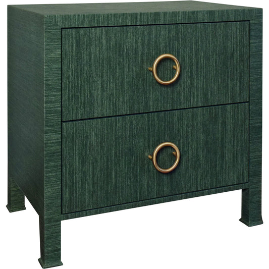 Edelman Two Drawer Side Table by Worlds Away. Made from unique in a eclectic & global style.