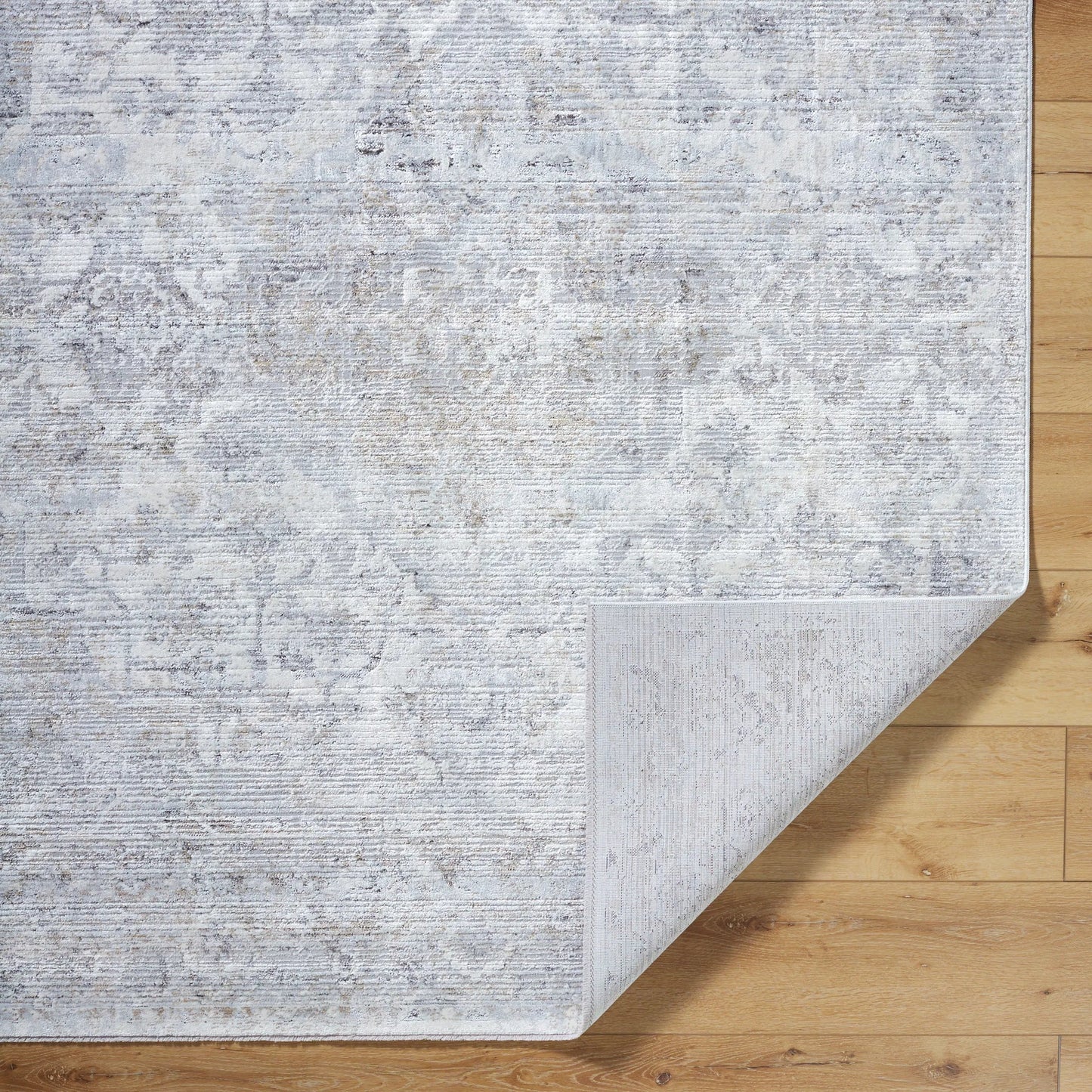 004 SI-2167690,SI-2167691,SI-2167692,SI-2167693,SI-2167694 | Closeup | Edmonton Rug - 489759 by Livabliss in light gray, cream, tan, black. Made from polypropylene, polyester in a unique style.