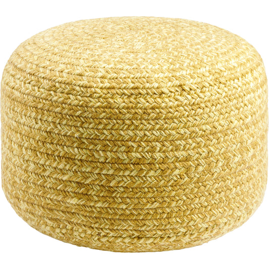 Entwined - 499157 by Livabliss. Made from top: 100% recycled pet yarn, bottom: 100% recycled pet yarn, fill: 96% polybeads, 4% polyester, polyfill in a cottage & farmhouse style.