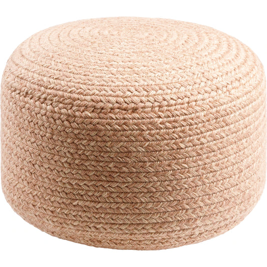 Entwined - 499157 by Livabliss. Made from top: 100% recycled pet yarn, bottom: 100% recycled pet yarn, fill: 96% polybeads, 4% polyester, polyfill in a cottage & farmhouse style.