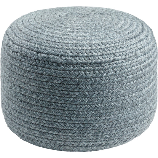 Entwined - 499157 by Livabliss. Made from top: 100% recycled pet yarn, bottom: 100% recycled pet yarn, fill: 96% polybeads, 4% polyester, polyfill in a cottage & farmhouse style.
