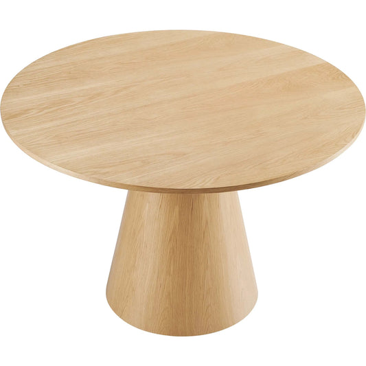 Hartshill 47" Round Dining Table by Evans & Londeen. Made from 15mmt p2 mdf panel, base bottom with 4pcs felt mat in a modern style.