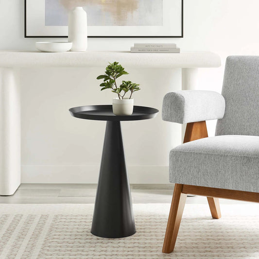 Jarvis Round Side Table by Evans & Londeen. Made from unique in a modern style.