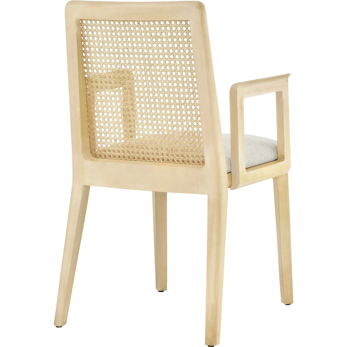 008 SI-2357809 | Additional Silo | Bremer Wood and Rattan Dining Armchair by Evans & Londeen. Made from wood in a transitional style.